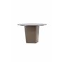 Runt matbord Santa Fe, Ø120 cm, Brun