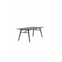 Matbord Sleek, 195 × 95 cm, Svart