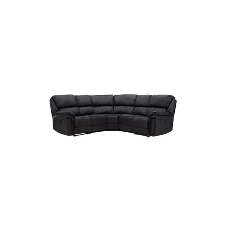 Soffa Saranda Positionssoffa, Svart