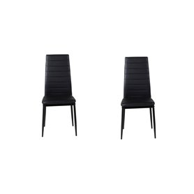 Matstol Slim, Svart
