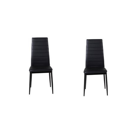 Matstol Slim, Svart