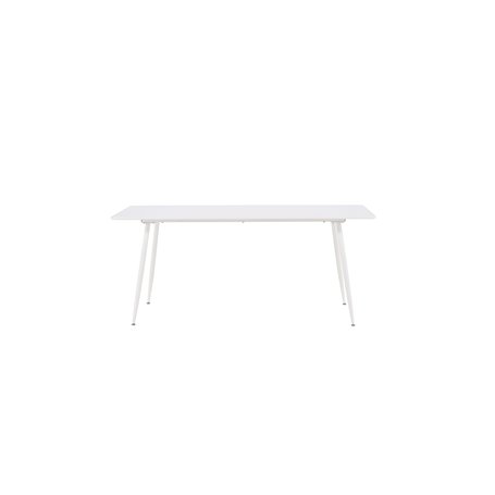 Matbord Silar, 180 × 90 cm, Vit