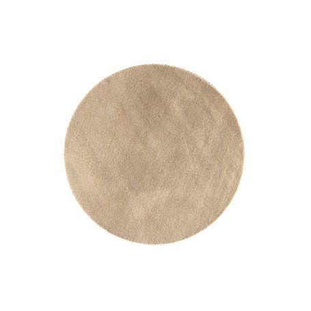 Matta Teddy, Ø200 cm, Beige