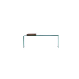 Soffbord Telemark, 110 × 50 cm, Transparent