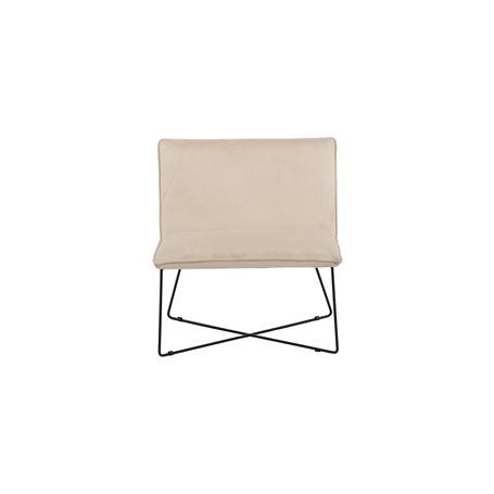 Loungestol X-lounge, 62 × 72 cm, Beige