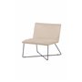 Loungestol X-lounge, 62 × 72 cm, Beige
