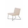 Loungestol X-lounge, 62 × 72 cm, Beige