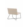 Loungestol X-lounge, 62 × 72 cm, Beige