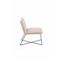 Loungestol X-lounge, 62 × 72 cm, Beige
