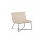 Loungestol X-lounge, 62 × 72 cm, Beige