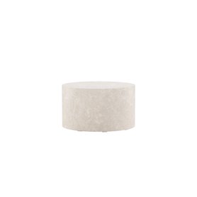 Runt soffbord York, Ø80 cm, Beige