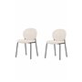 Matstol Vault, Beige/Svart