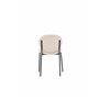 Matstol Vault, Beige/Svart