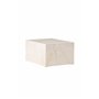 Soffbord York, 80 × 60 cm, Light Yellow