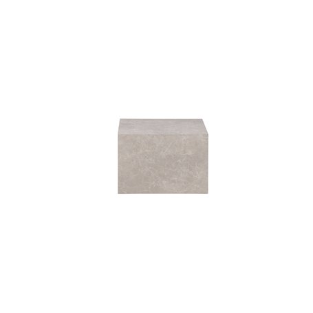 Soffbord York Low, 80 × 60 cm, Beige