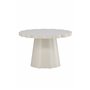Runt soffbord Krull soffbord, Ø70 cm, Beige