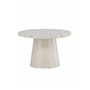 Runt soffbord Krull soffbord, Ø70 cm, Beige