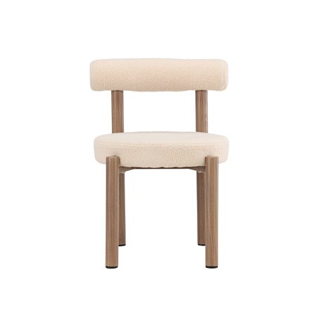 Matstol Tillo, Vit/Brun