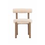 Matstol Tillo, Vit/Brun