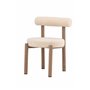 Matstol Tillo, Vit/Brun