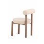 Matstol Tillo, Vit/Brun