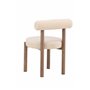 Matstol Tillo, Vit/Brun