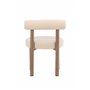 Matstol Tillo, Vit/Brun
