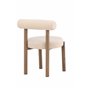 Matstol Tillo, Vit/Brun