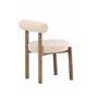 Matstol Tillo, Vit/Brun