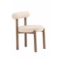 Matstol Tillo, Vit/Brun