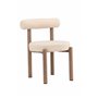 Matstol Tillo, Vit/Brun