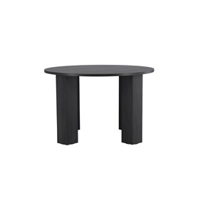 Runt matbord Juno, Ø120 cm, Svart