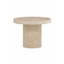 Runt sidobord Krille sidobord, Ø60 cm, Beige