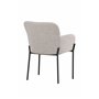 Matstol Vätö, Beige/Svart