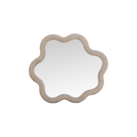 Liten spegel Kungsbacka, Beige,Clear