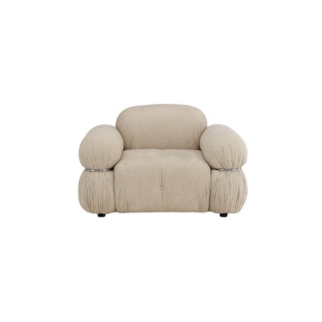 Fåtölj Mika loungestol, 120 × 95 cm, Beige