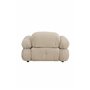 Fåtölj Mika loungestol, 120 × 95 cm, Beige