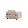 Fåtölj Mika loungestol, 120 × 95 cm, Beige