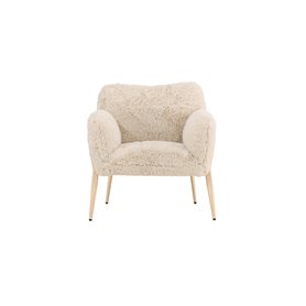 Fåtölj Zenzi fåtölj, 77 × 70 cm, Beige