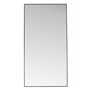 Spegel Dalton, Black,Clear