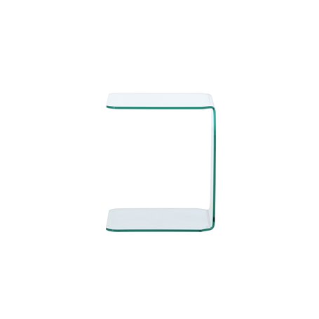 Sidobord Telemark sidobord, 45 × 45 cm, Transparent