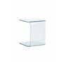 Sidobord Telemark sidobord, 45 × 45 cm, Transparent
