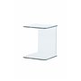 Sidobord Telemark sidobord, 45 × 45 cm, Transparent
