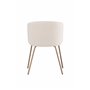 Matstol Berit, Beige/Valnöt