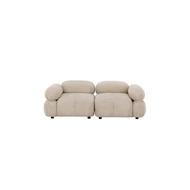 2-sitssoffa Mika 2-Sits, Beige