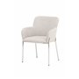 Matstol Vätö, Beige/Silver