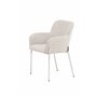Matstol Vätö, Beige/Silver