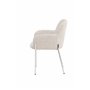 Matstol Vätö, Beige/Silver
