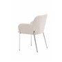 Matstol Vätö, Beige/Silver