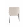 Matstol Vätö, Beige/Silver